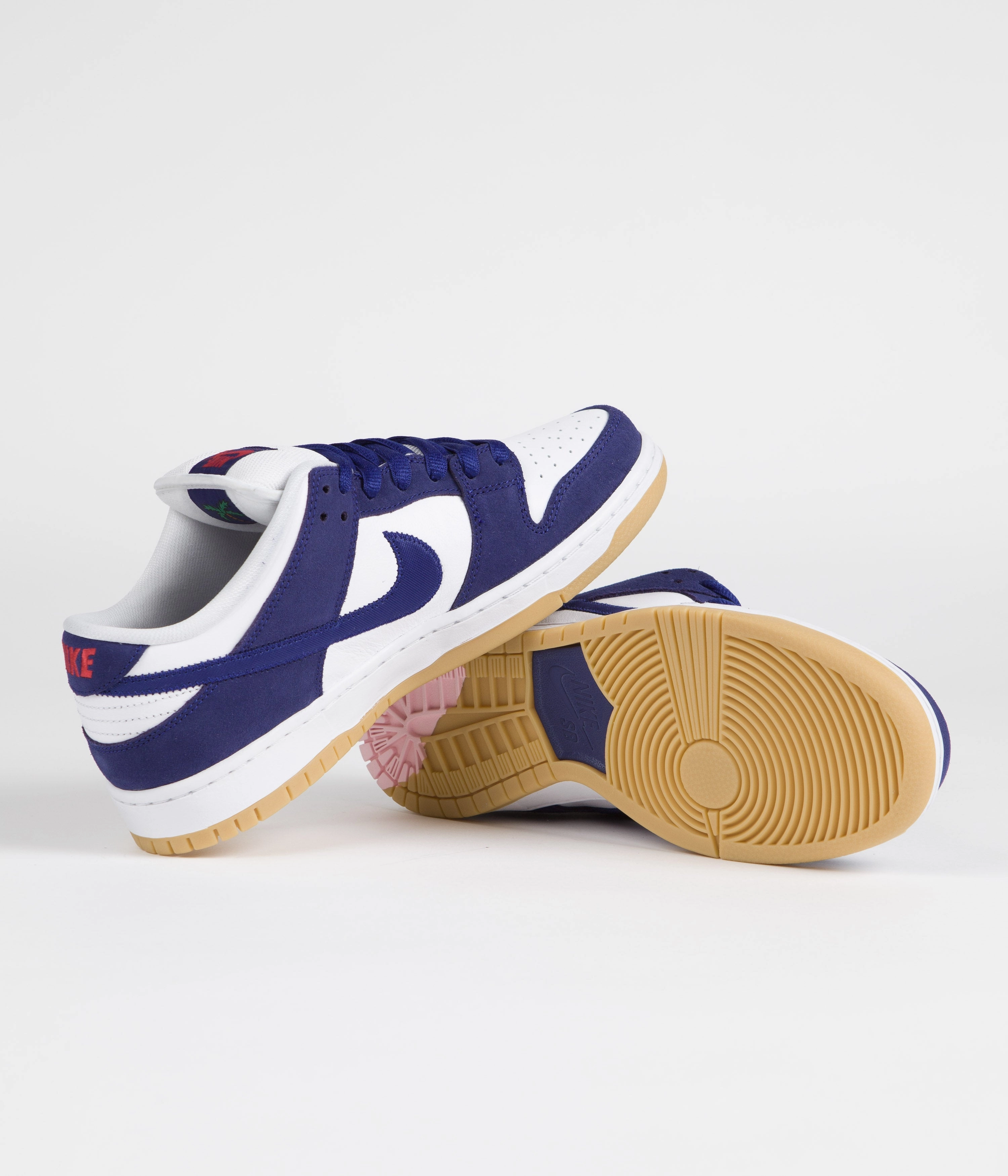 Nike SB Dunk Low Pro Premium 'Los Angeles Dodgers' Shoes - Deep Royal Blue / Deep Royal Blue - White Asics Badminton Shoes