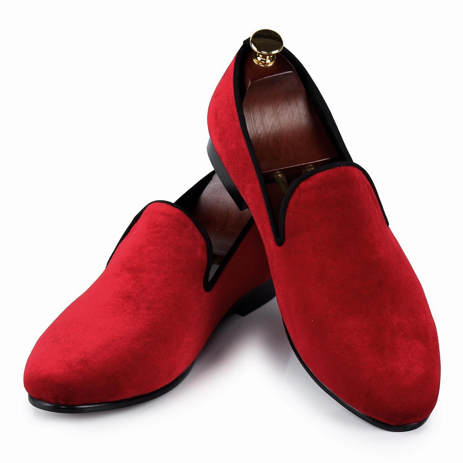 Best Work Shoes Harpelunde Men Casual Shoes Velvet Loafers British Smoking Slippers