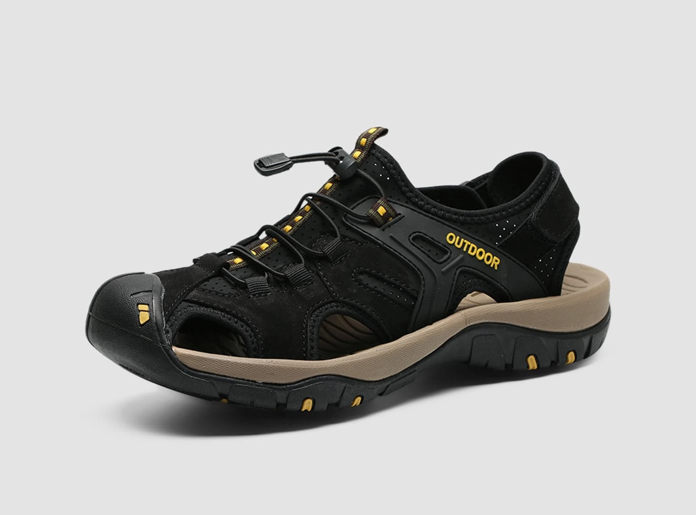 Stockings With Sandals FitVille Men's TrekToe Sandals V2