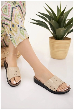 Victoria Fuzzy Slippers Modafrsat Women's Casual New Season Slippers