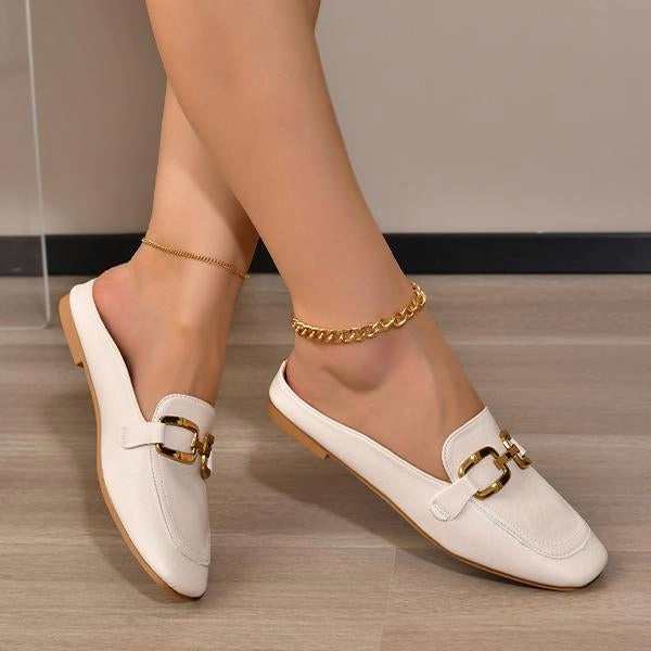 Ugg Slippers Tasman Women's Fashionable Half Slippers with Metal Buckle 54205963S