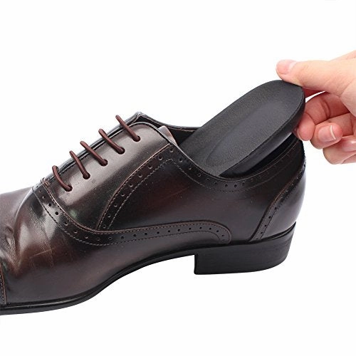 Winter Sock Slippers footinsole Dress Shoe Inserts Heel Cushion Insoles  Comfortable - Leather Black