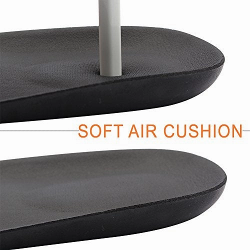 footinsole Dress Shoe Inserts Heel Cushion Insoles  Comfortable - Leather Black Crocheting Slippers