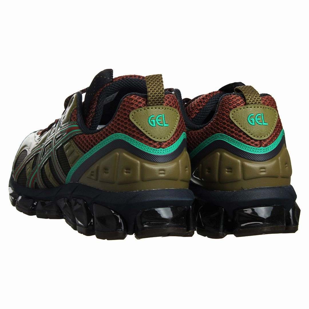 Asics Touch Football Shoes Asics US3-S Gel-Quantum 360 VII Kiso Mens Green Trainers