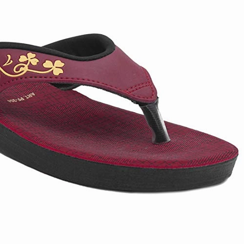 Asian PF-204 girls shoes for women | ladies chappal for women stylish | New fashion latest design flat heels slippers for women | Perfect for daily wear walking uk-6 Suicoke Slides