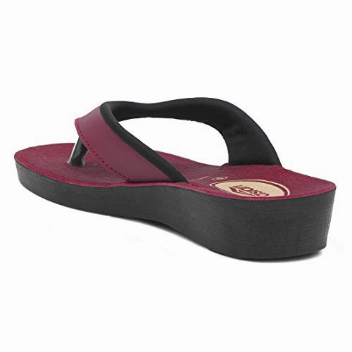Asian PF-204 girls shoes for women | ladies chappal for women stylish | New fashion latest design flat heels slippers for women | Perfect for daily wear walking uk-6 Dollar Tree Sock Slippers Grip