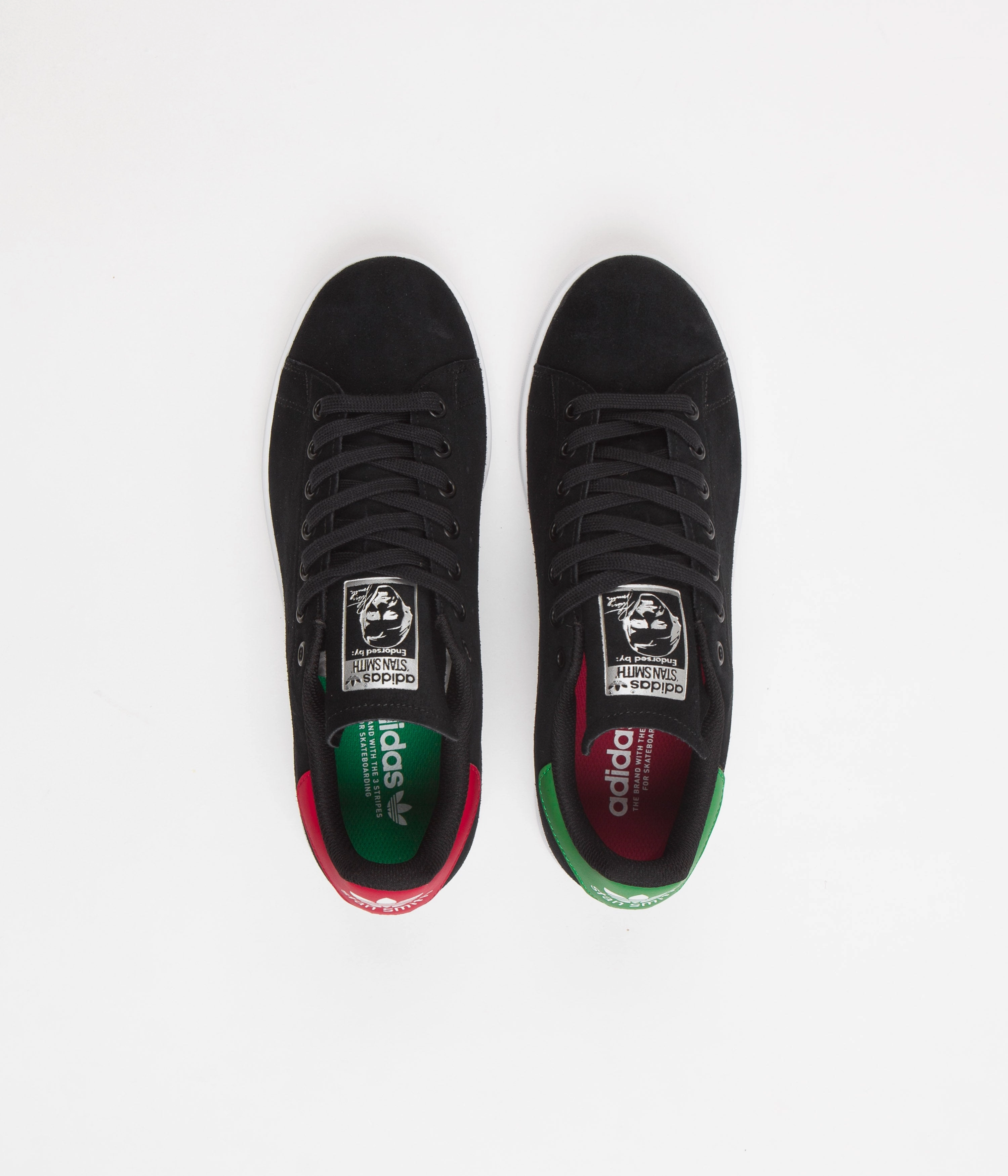 Adidas Stan Smith ADV Shoes - Core Black / Core Black / FTWR White Adidas Zx Flux Primeknit Shoes