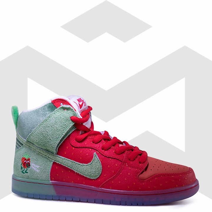 Nike SB Dunk High Strawberry Cough (Regular Box) Asics Velcro Wrestling Shoes