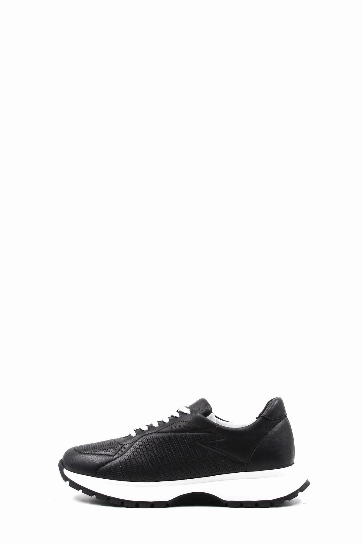 FST Genuine Leather Women's Casual Shoes 138ZA1080 Black - Ormond Beach Casual Shoes Athletic