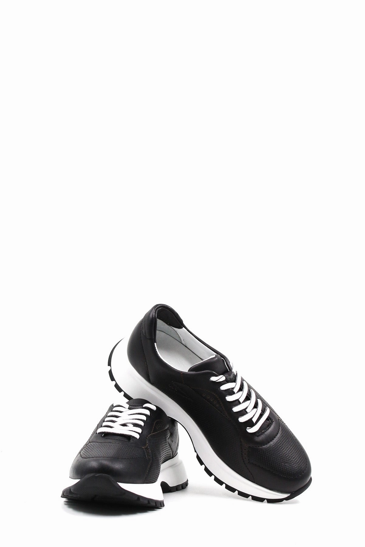 Casual Shoes Combo FST Genuine Leather Women's Casual Shoes 138ZA1080 Black - Ormond Beach