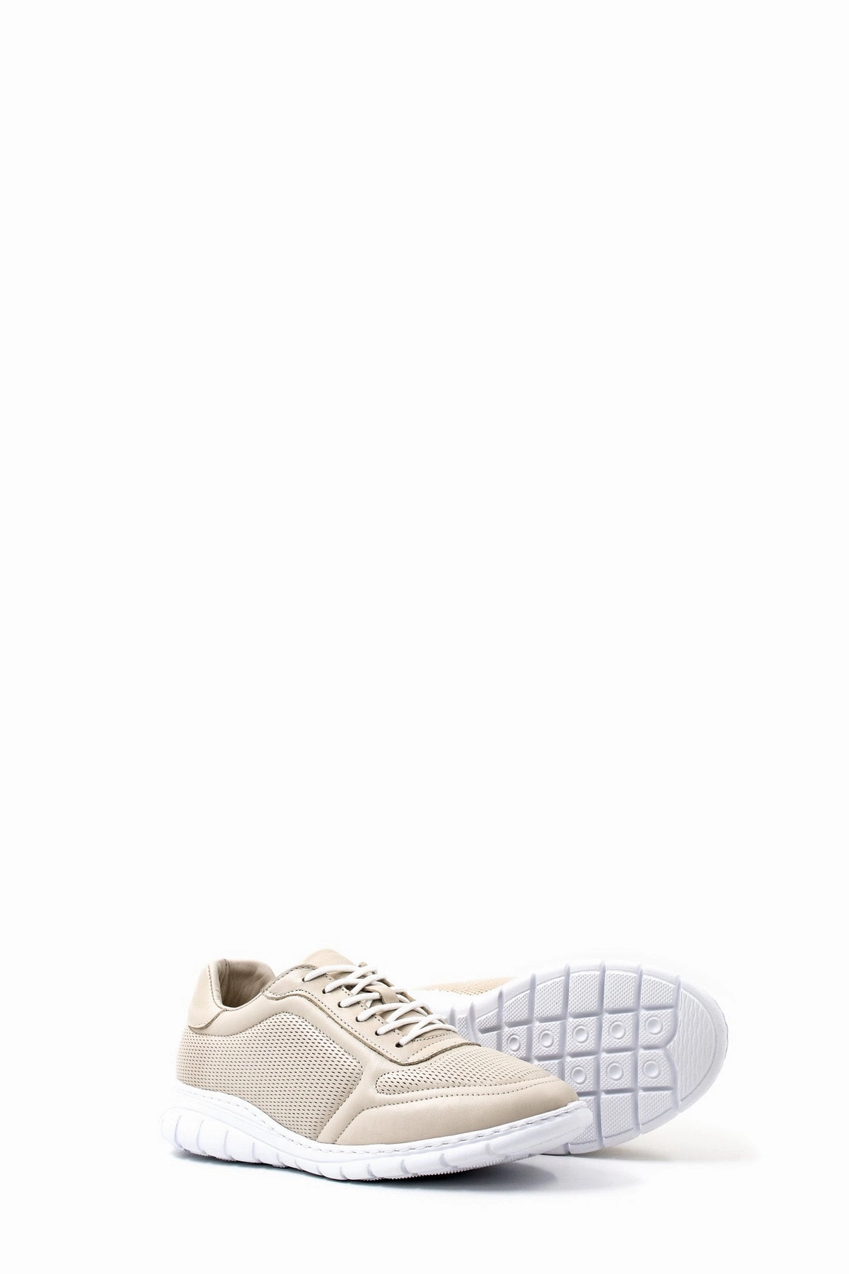 Casual Shoes Uae FST Genuine Leather Women's Casual Shoes 950ZAS8023LRZ Beige - Ipswich