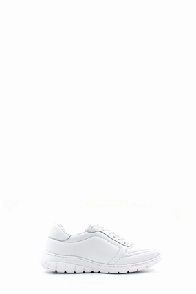 FST Genuine Leather Women's Casual Shoes 950ZAS-8023 White - Siracusa Low Drop Casual Shoes