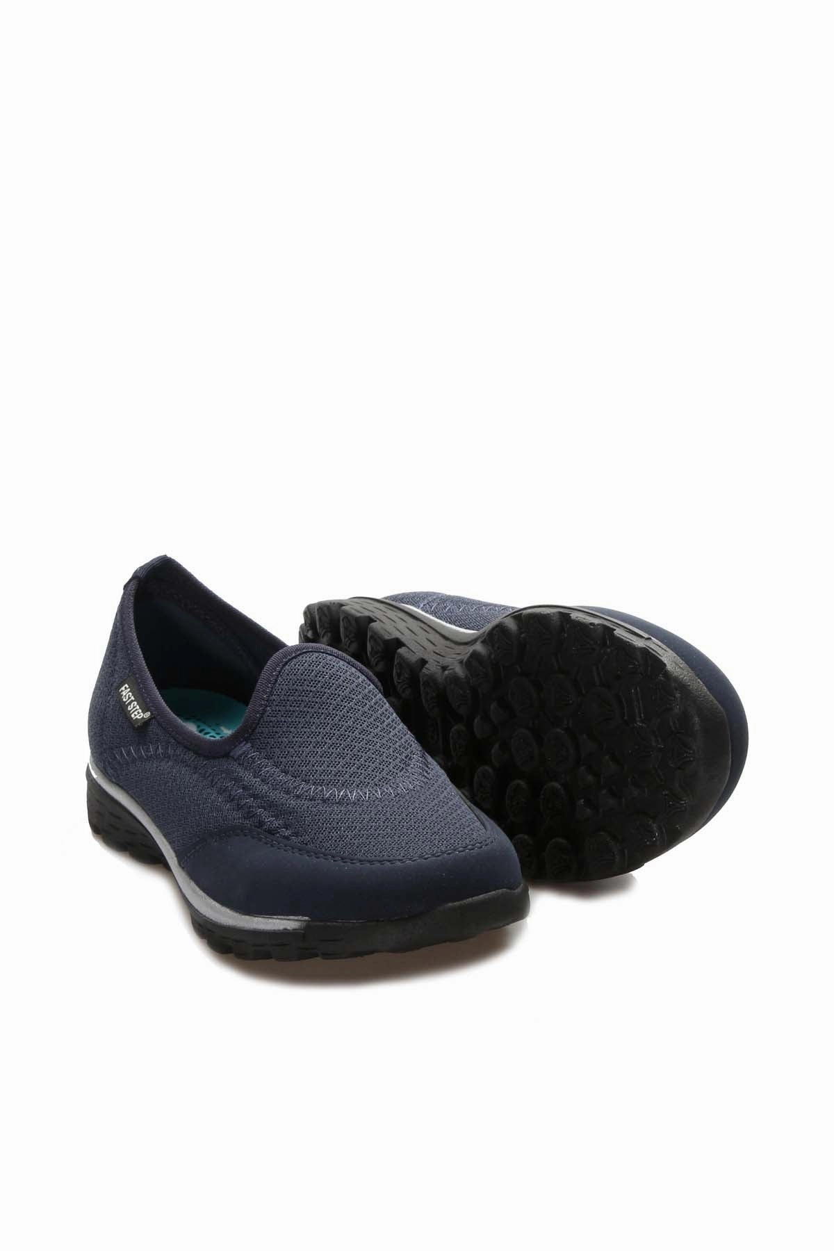 Leather Oxford Casual Shoes FST Women's Casual Shoes 517ZA5889 Navy Blue - Colorado Springs