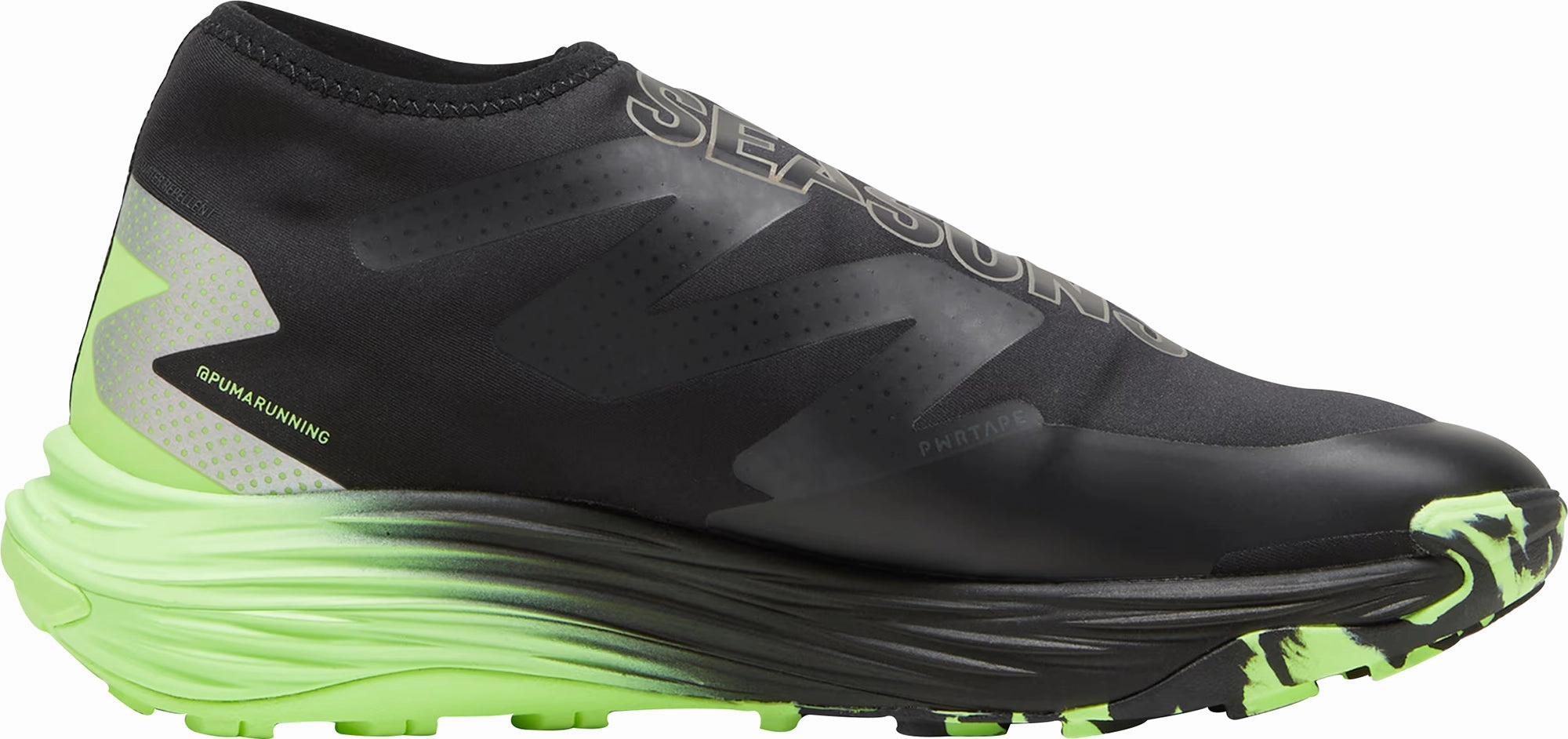 Richard Petty Puma Shoes Puma Voyage Nitro 3 Disc Mens Trail Running Shoes - Black