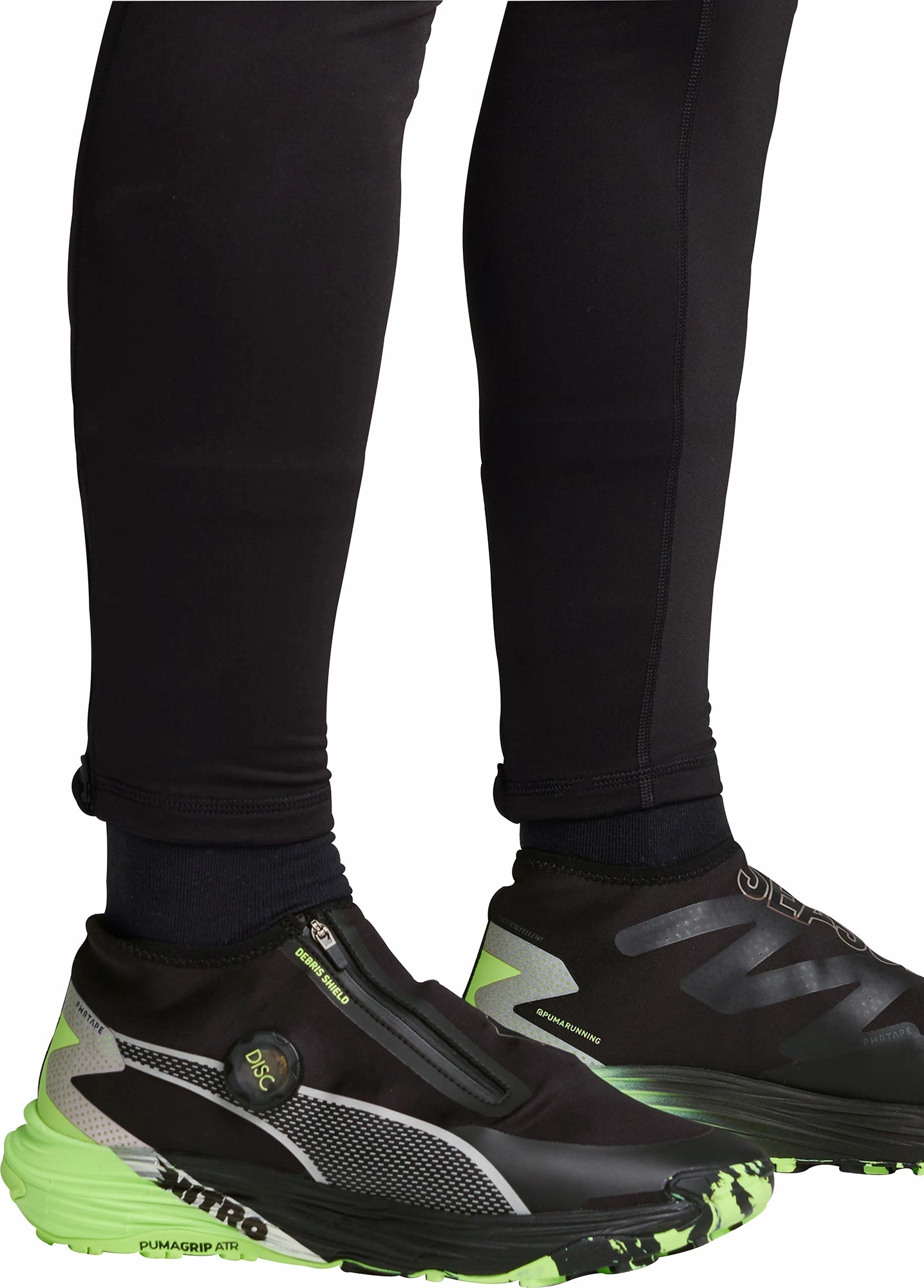 Puma Shoes Acronym Puma Voyage Nitro 3 Disc Mens Trail Running Shoes - Black