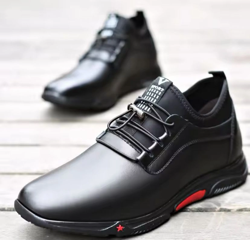 FUQIAO Fashion Lift Sneakers Men Luxury Platform Elevator Shoes 214498  (43) Discount Running Sneakers