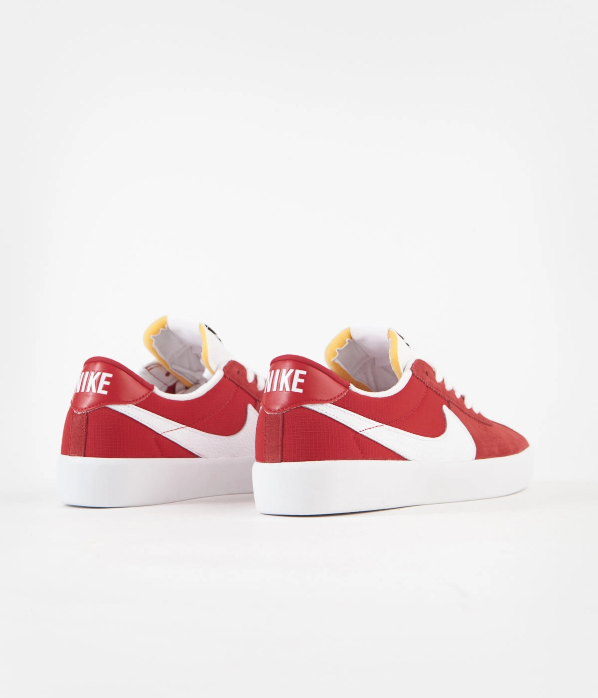 Nike SB Bruin React Shoes - University Red / White - University Red Asics Shoe Sizing