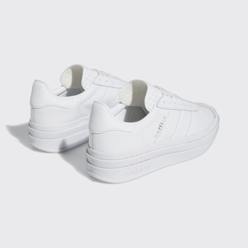Adidas Break Start Shoes GAZELLE BOLD SHOES - Cloud White / Cloud White / Cloud White