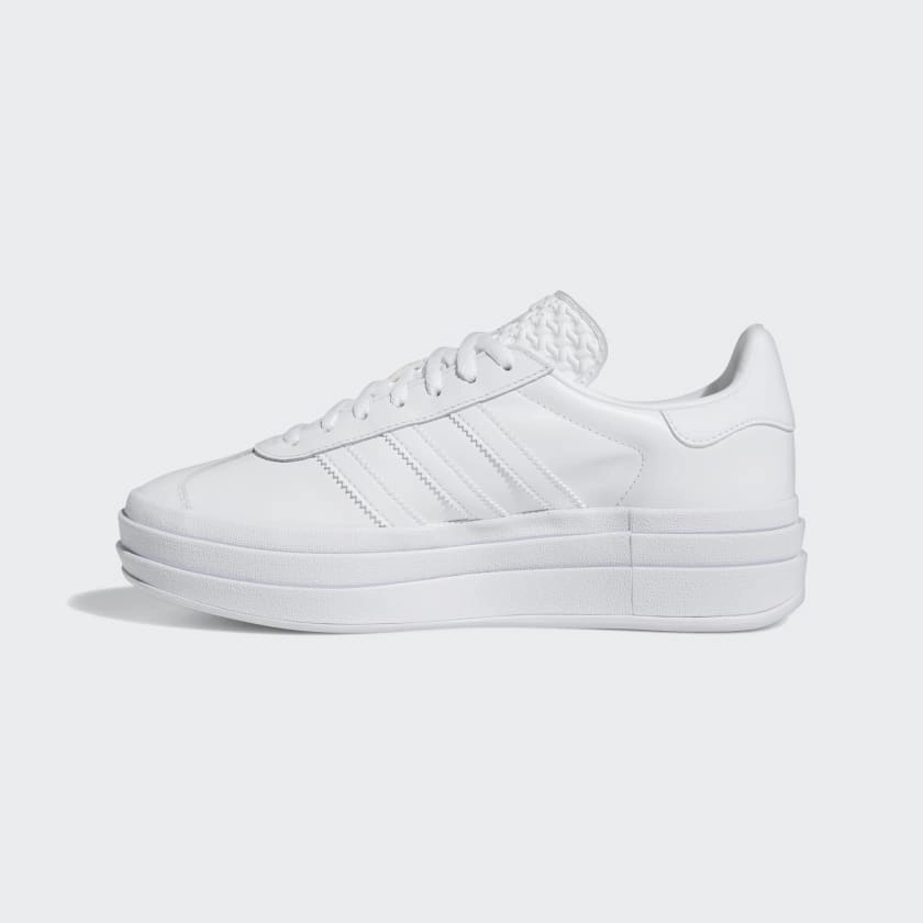 Adidas Green Golf Shoes GAZELLE BOLD SHOES - Cloud White / Cloud White / Cloud White
