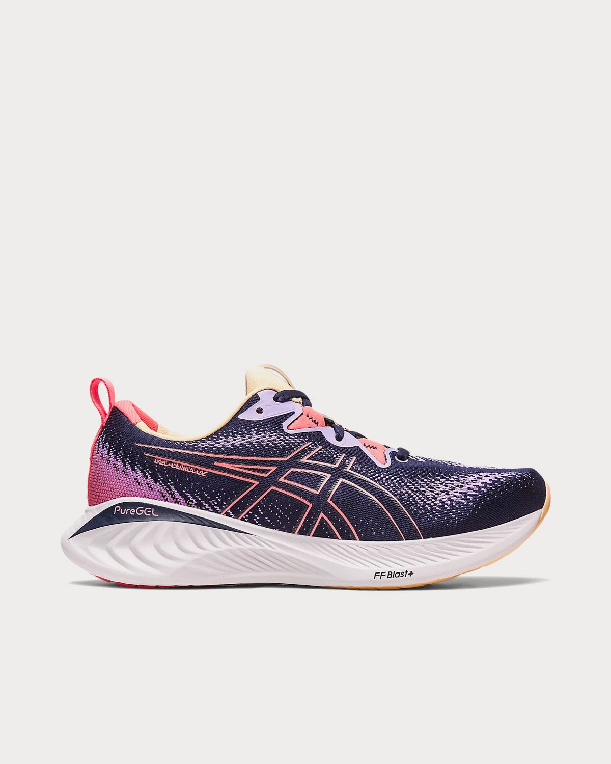 Asics Japan Shoes Gel-Cumulus 25 Midnight / Papaya Running Shoes