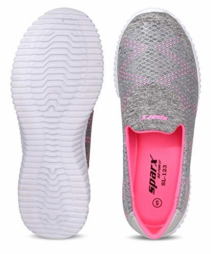 Sparx Women's Sx0123l Grey Loafers-5 UK (SL123_GYPK005) Union Loafers Bagels