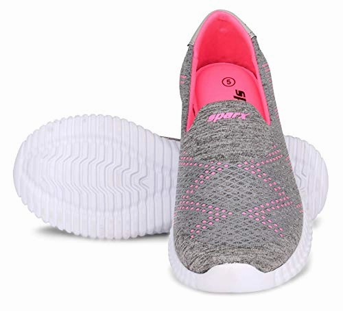 Sparx Women's Sx0123l Grey Loafers-5 UK (SL123_GYPK005) Spring Loafers