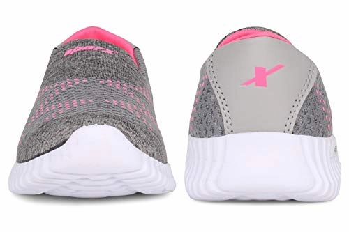 Slip-on Loafers Casual Sparx Women's Sx0123l Grey Loafers-5 UK (SL123_GYPK005)