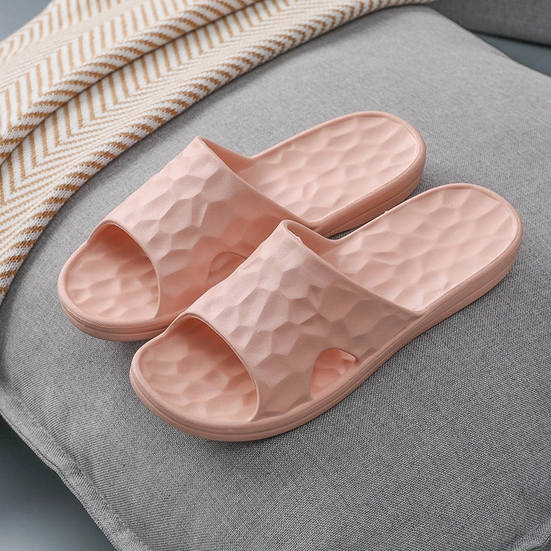 Mou Slippers Geometric Slippers Summer Home Bathroom Slippers Women Shoes