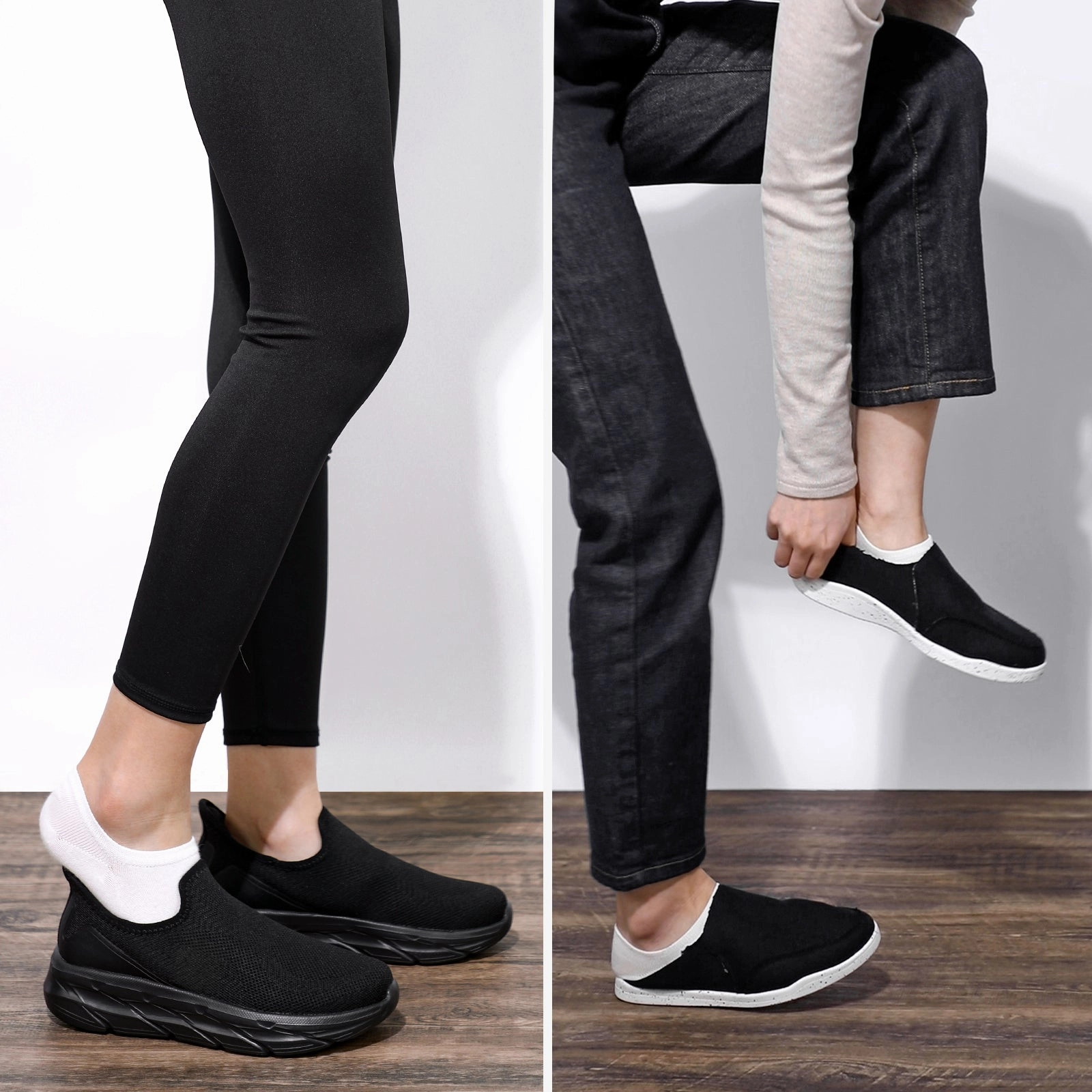 Celebrities Wearing Veja Sneakers STQ Slip on Walking Shoes Womens Comfortable Tennis Breathable Athletic Gym Workout Slip on Sneakers for Plantar Fasciitis