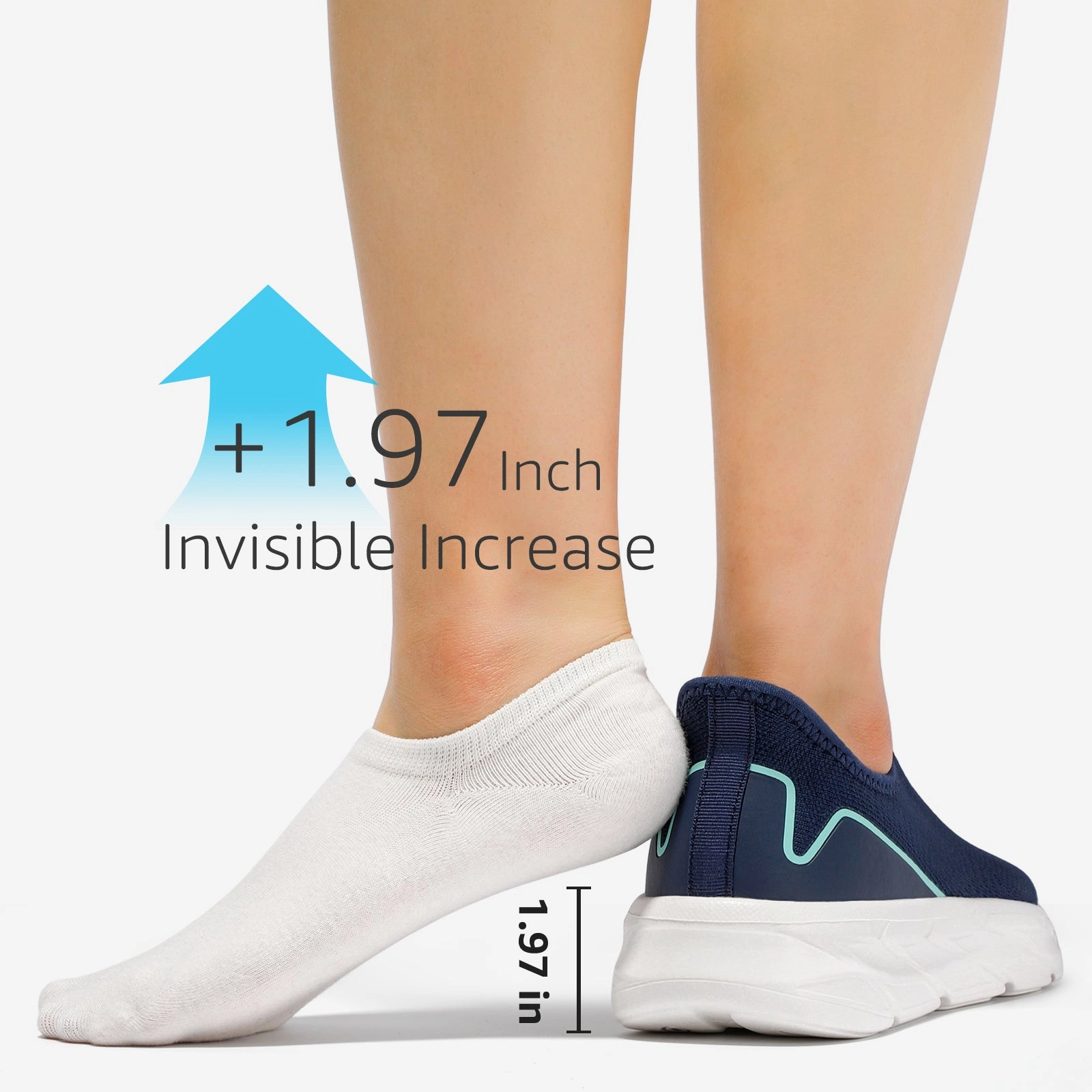 Mk Sneakers STQ Slip on Walking Shoes Womens Comfortable Tennis Breathable Athletic Gym Workout Slip on Sneakers for Plantar Fasciitis