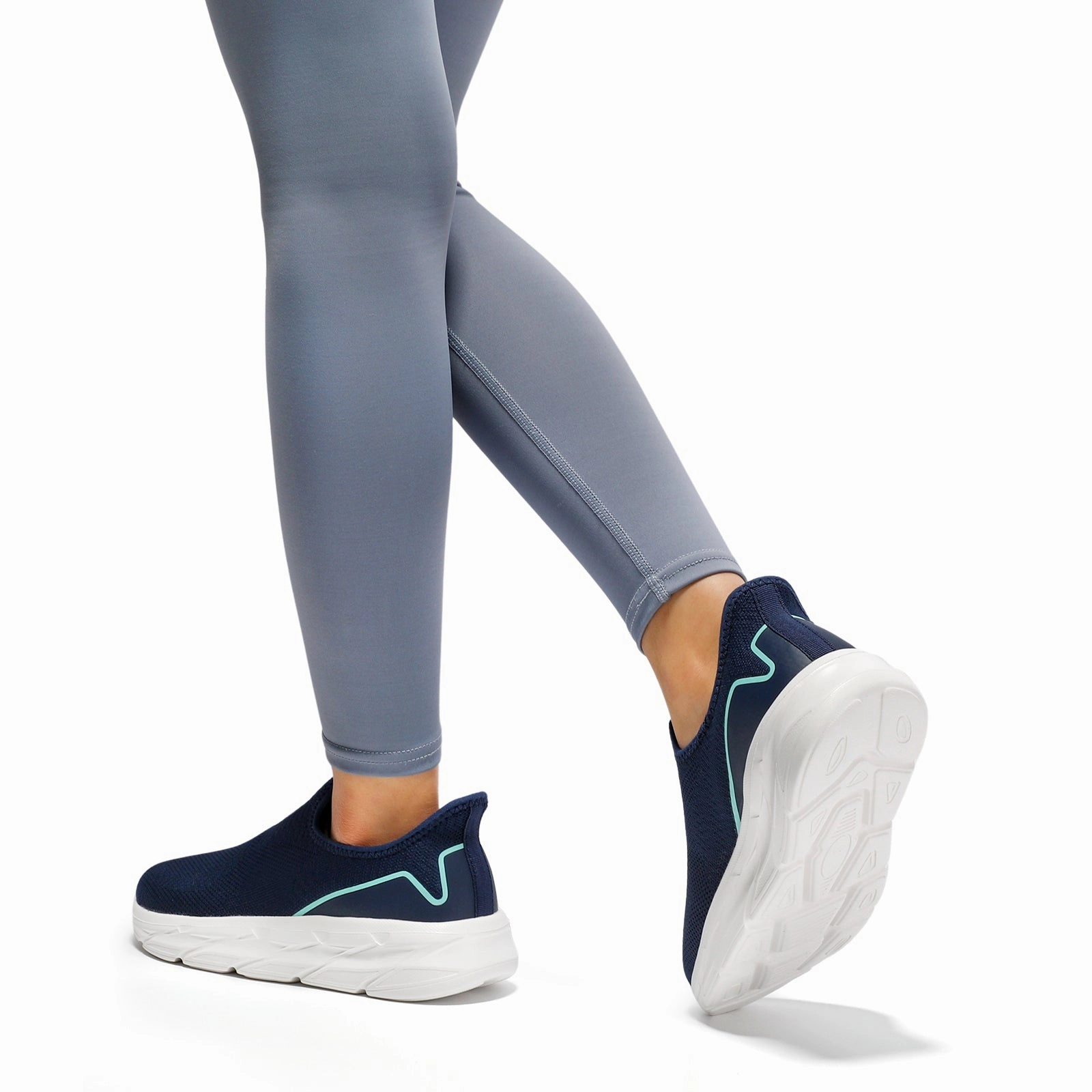 STQ Slip on Walking Shoes Womens Comfortable Tennis Breathable Athletic Gym Workout Slip on Sneakers for Plantar Fasciitis Top Sneakers