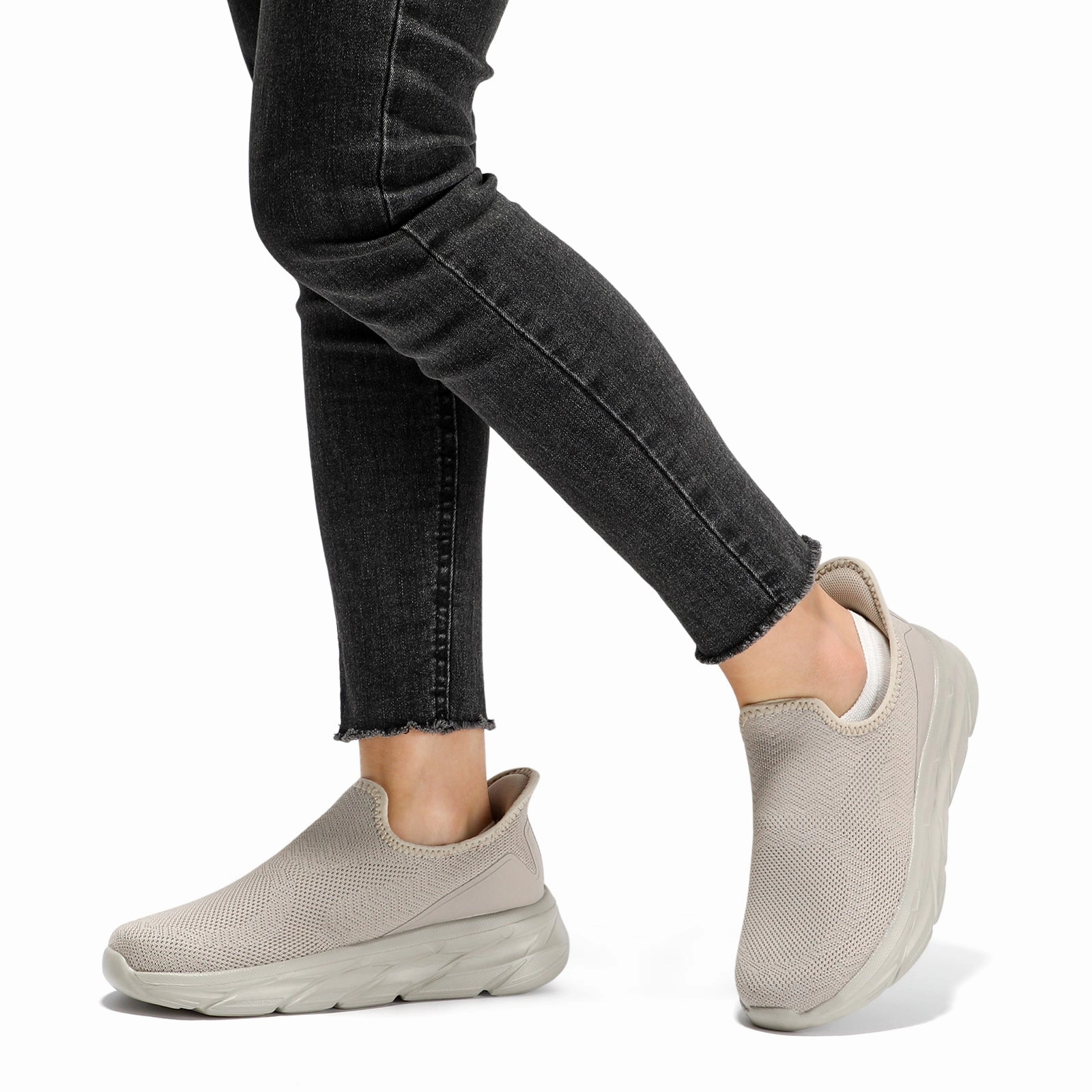 STQ Slip on Walking Shoes Womens Comfortable Tennis Breathable Athletic Gym Workout Slip on Sneakers for Plantar Fasciitis Sperry Sneakers Shoes