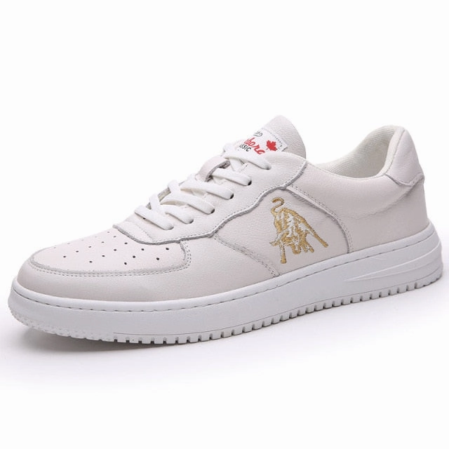 Flat Shoes To Wear With Sequin Dress Men Casual Embroider Leisure Comfortable Flat Sneakers