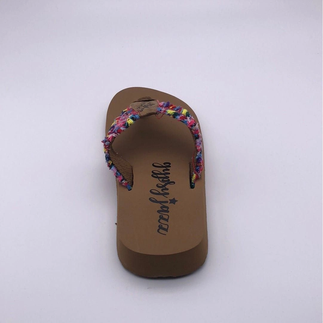 Manolo Flip Flops Gypsy jazz cha ching flip flops-pink multi