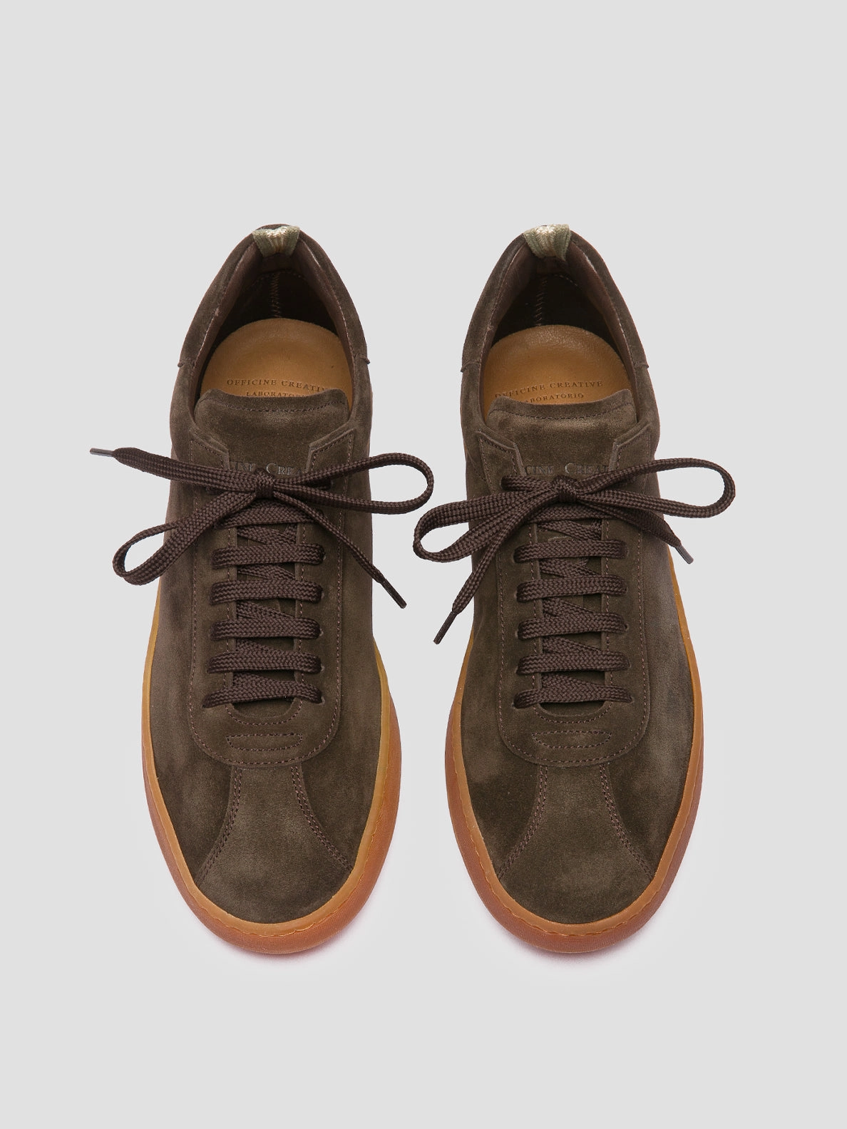 HALO 001 - Brown Suede Low Top Sneakers Odissea Sneakers