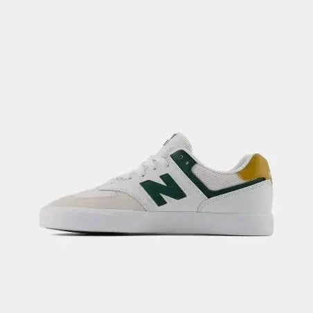 New Balance Numeric 574 Vulc Shoes - Green/White New Balance Made In Usa 990