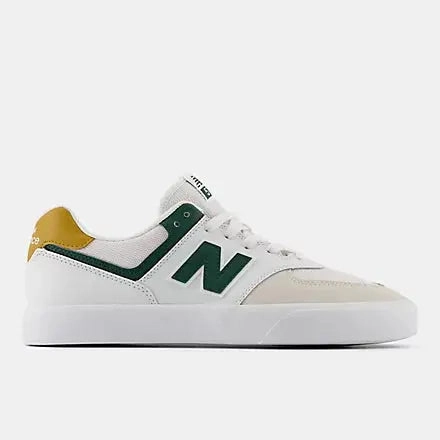 New Balance Numeric 574 Vulc Shoes - Green/White Black New Balance Shoes