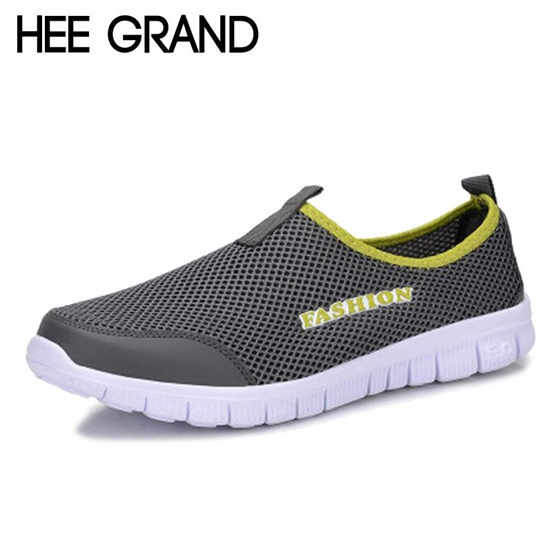 HEE GRAND 2017 Summer Casual Shoes Male Lazy Network Shoes Men Foot Wrapping Breathable Shoes Drop Shipping Size 46 XMR199 Best Shoes To Buy For Flat Feet