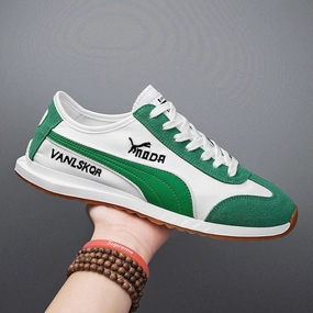 New fashion men's Puma shoes 2021 women's running shoes comfortable and lightweight lace-up sneakers non-slip tennis shoes Asics Gel-tactic 12 Indoor Sport Shoe