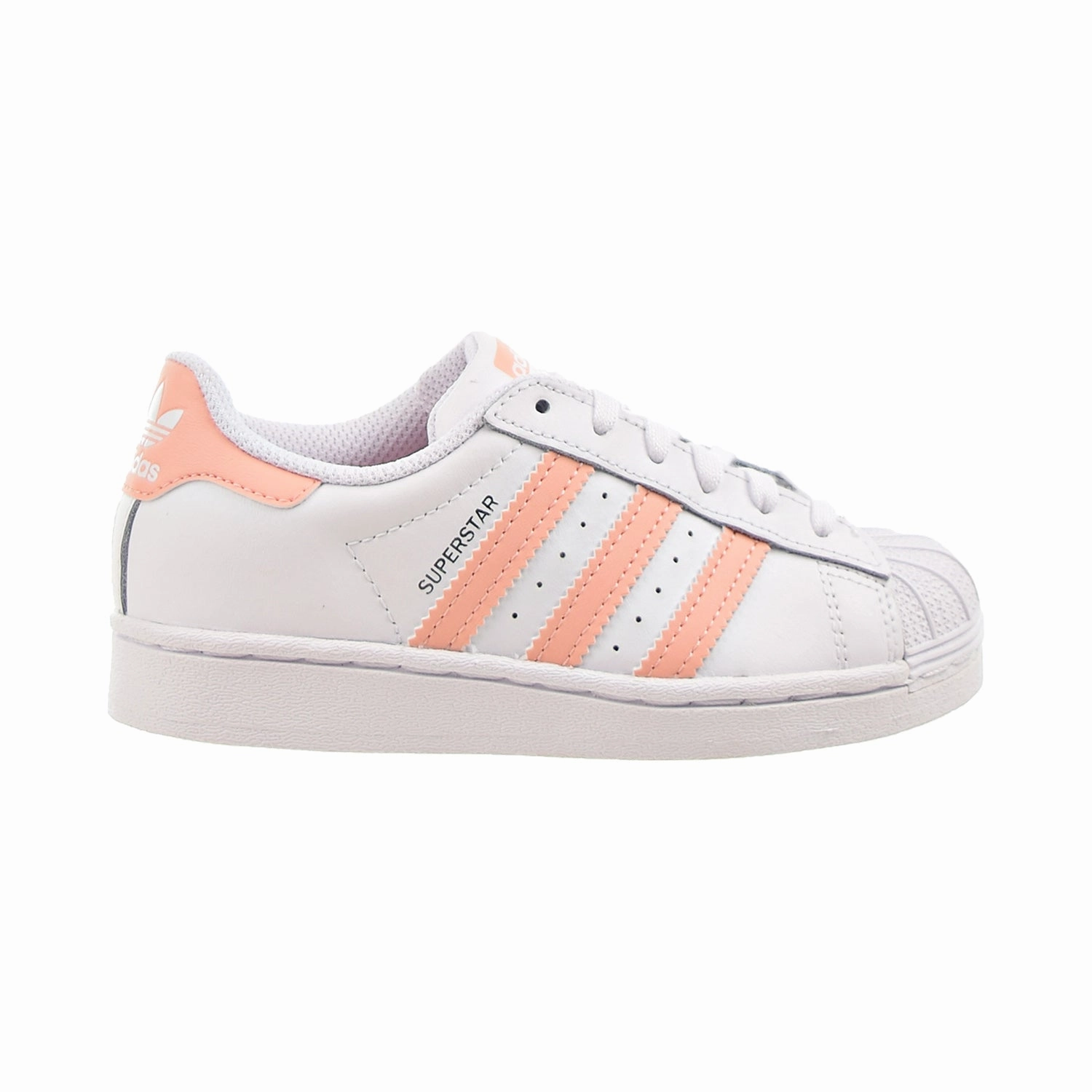 Adidas Powerlift 4 Weightlifting Shoes Adidas Superstar C Little Kids' Shoes Footwear White-Haze Coral-Footwear White