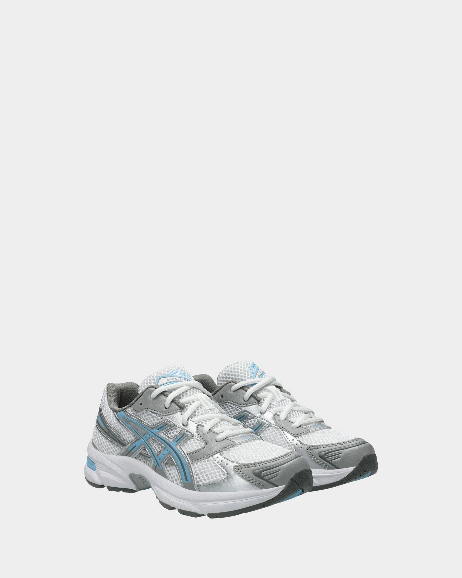 Gel-1130 Grade School White/Arctic Sky Last Season Asics Running Shoes