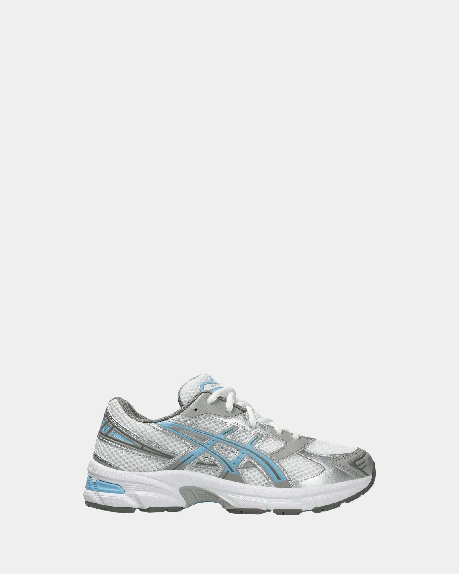 Gel-1130 Grade School White/Arctic Sky Asics Running Shoes Gel Nimbus 26