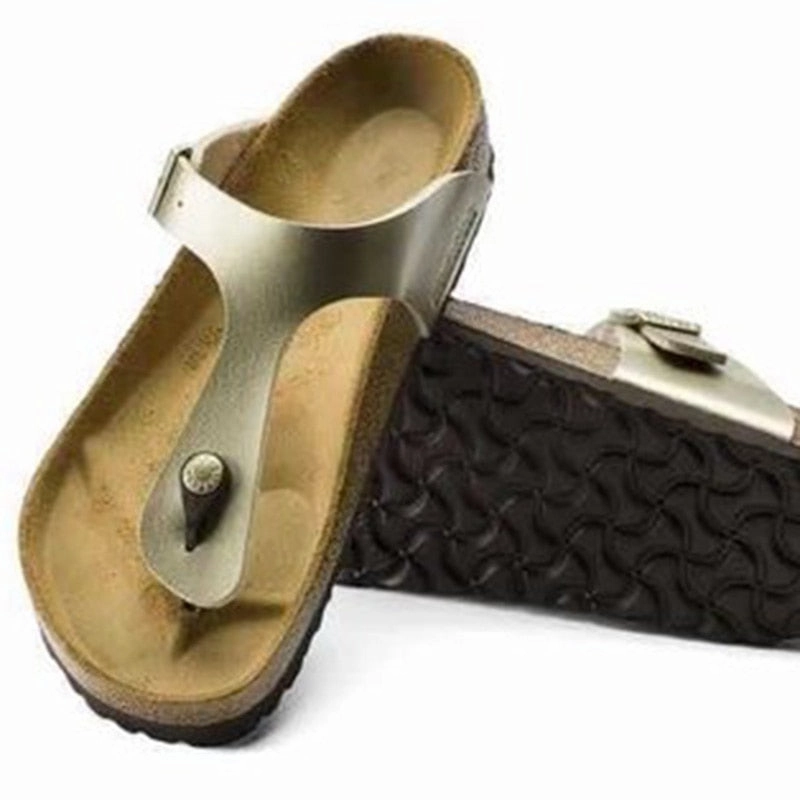 Hot Sale Women Sandals Buckle Roman Casual Summer Shoes Woman Non-Slip Sandalias Mujer New Flip Flops Women Flat Sandals Female Hawaiian Flip Flops