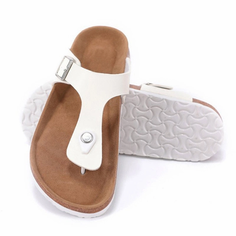 Hot Sale Women Sandals Buckle Roman Casual Summer Shoes Woman Non-Slip Sandalias Mujer New Flip Flops Women Flat Sandals Female Flip Flops New Design