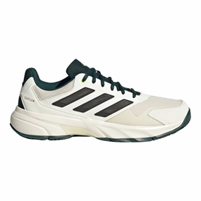 Adidas Ae Shoes adidas CourtJam Control 3 Men's Tennis Shoe (White)