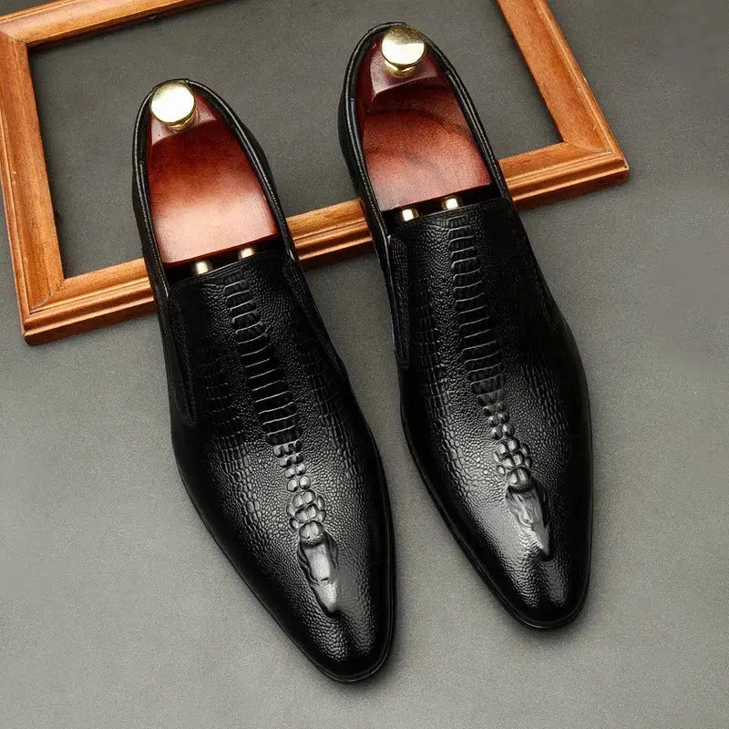 Il Corso 2 - Elegant Italian Style leather loafers, Derby & Monkstraps Penny Loafers In Spazzolato Leather