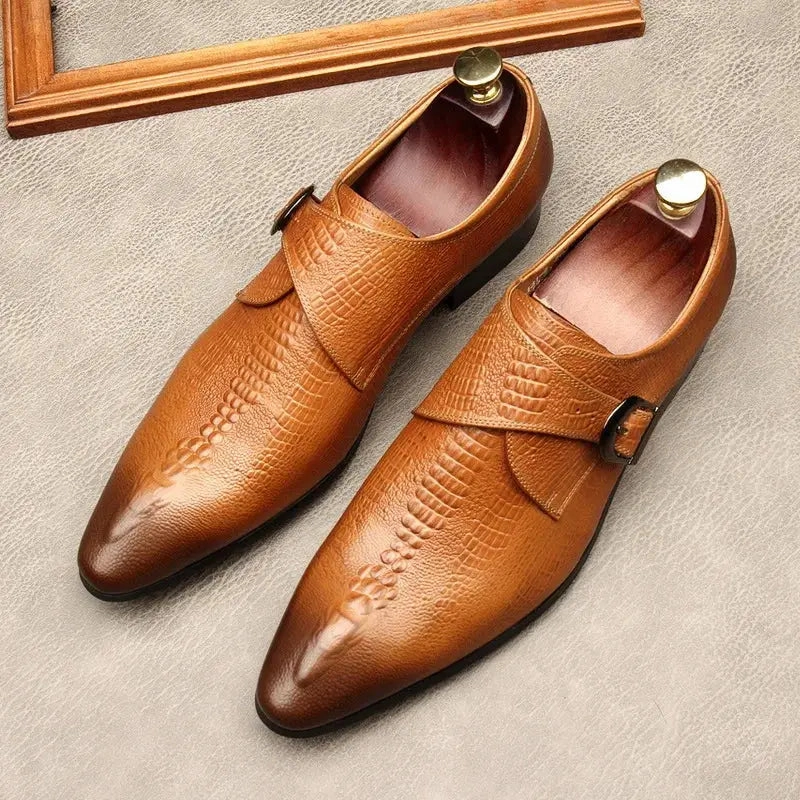 Ferragamo Ornament Loafers Il Corso 2 - Elegant Italian Style leather loafers, Derby & Monkstraps