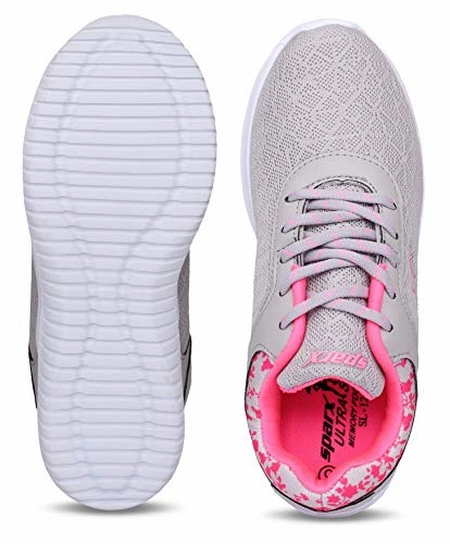 Saucany Running Shoes Sparx Women's Sx0124l Grey Running Shoes-6 UK (SL124_GYPK006)