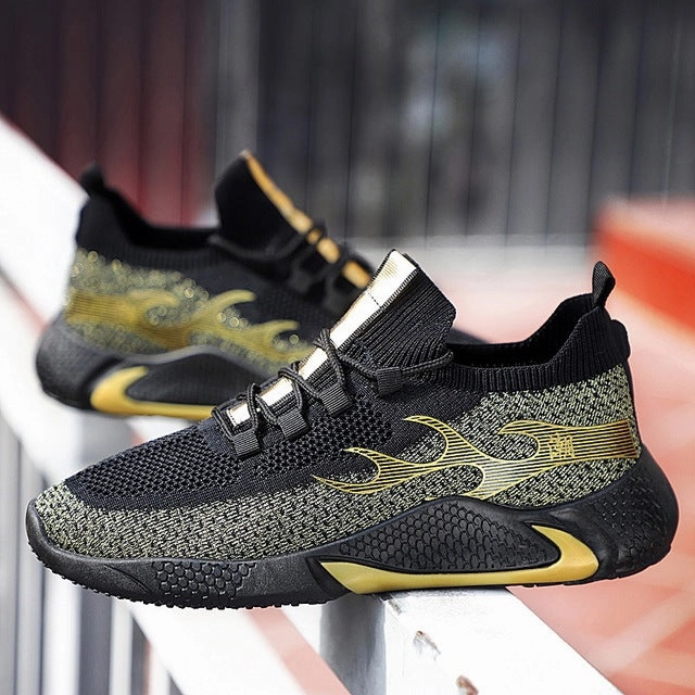 Men Casual Sport Shoes Fashion Men Running Shoes Glitter Casual Shoes