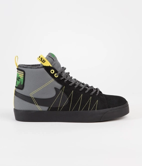 Asics Running Shoes Gel Venture 6 Nike SB Blazer Mid Premium Shoes - Cool Grey / Black - White - Yellow Strike